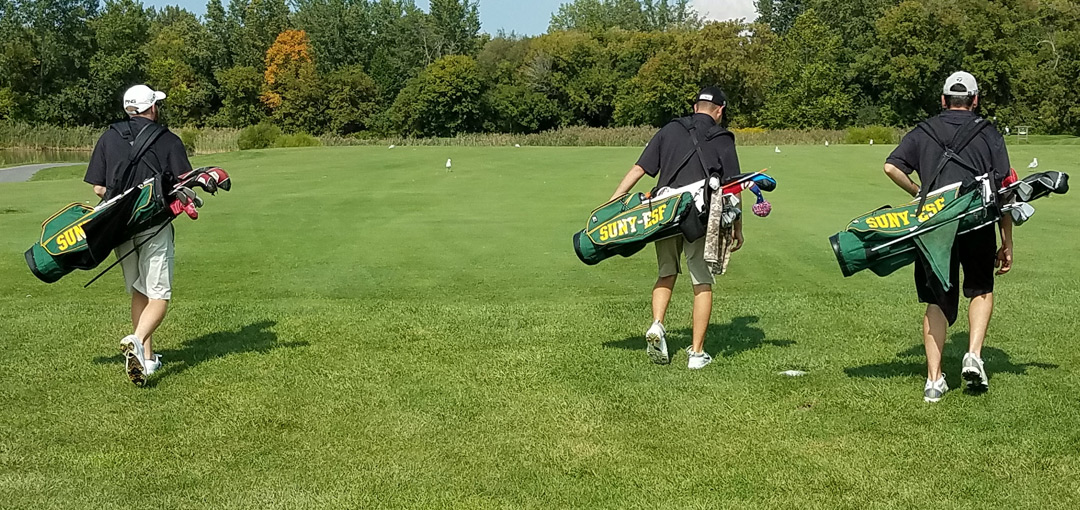 Men's Golf Team Places Third at Utica College Invitational