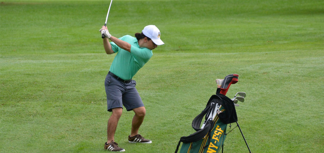 The men's golf team play in back-to-back competitions