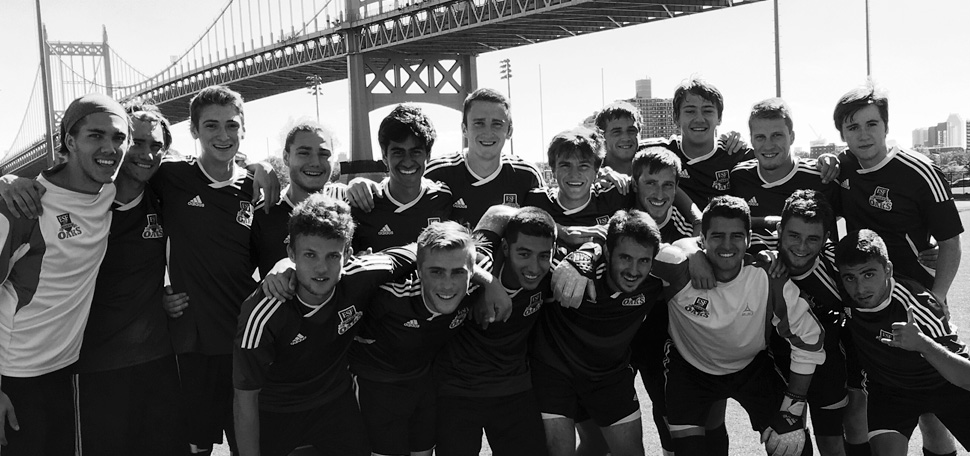 Men's Soccer Team Goes 2-0 in NYC