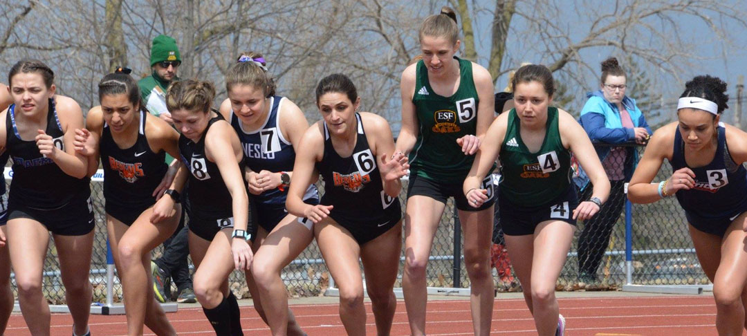 Track Teams Compete at Geneseo