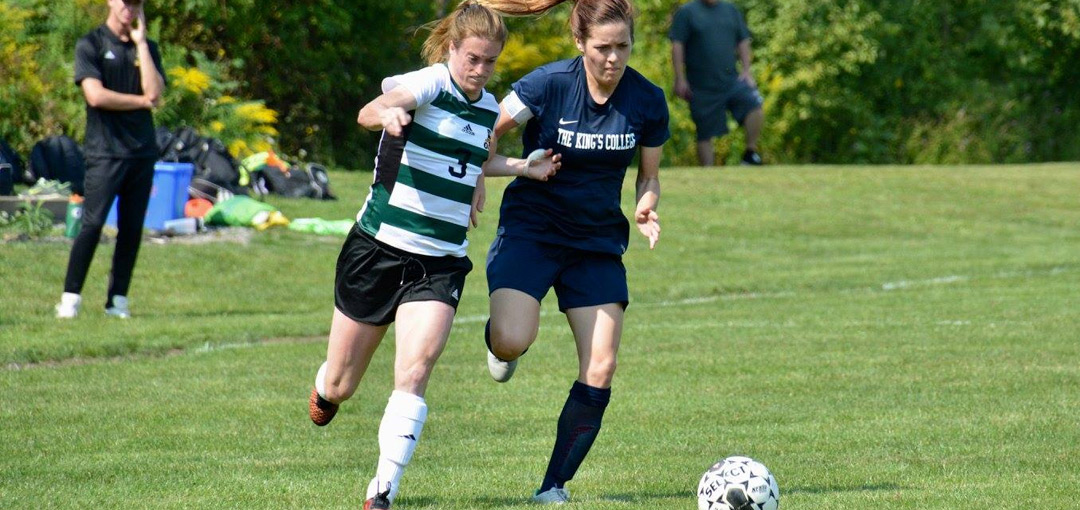 Women's Soccer Top the King's College