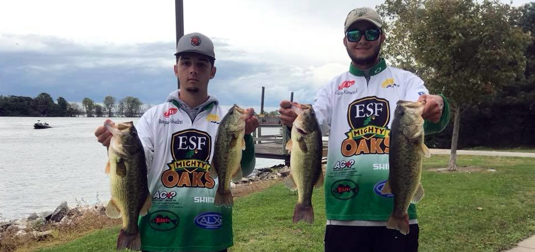 ESF Bass Fishing Team Members Qualify for Nationals
