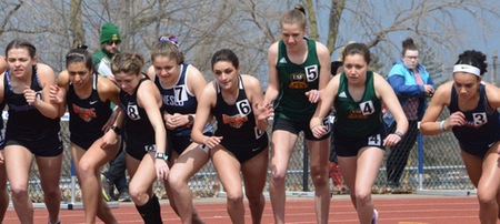 Track Teams Compete at Geneseo